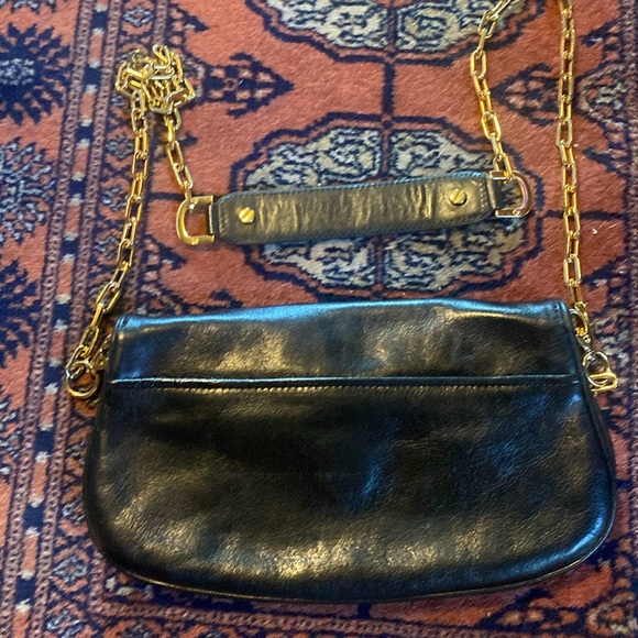 Tory Burch Designer clutch with gold chain and leather strap - Picture 6 of 8